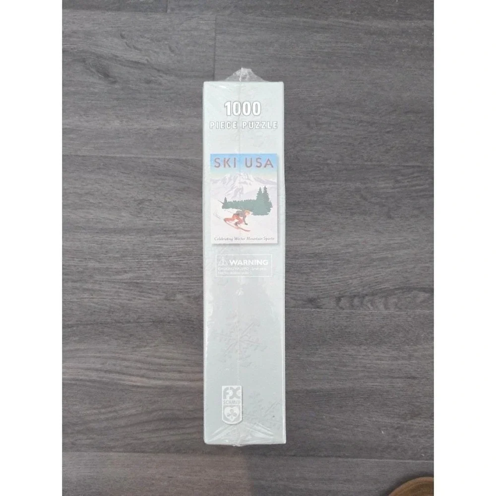 FX Schmid Ski USA 1000pc Puzzle Restoration Hardware Kathleen Herlihy-Paoli